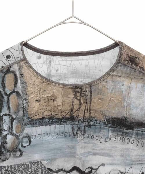 HIROKO KOSHINO / ヒロココシノ カットソー | アートプリントプルオーバー/日本製/洗える | 詳細2