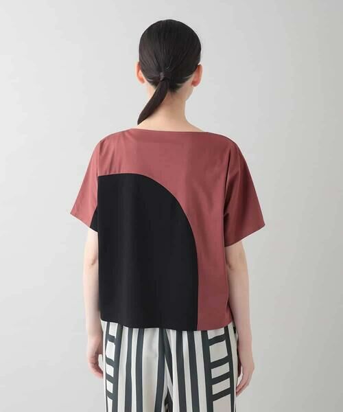 HIROKO KOSHINO / ヒロココシノ カットソー | ツートンスムースTシャツ/日本製/洗える | 詳細2