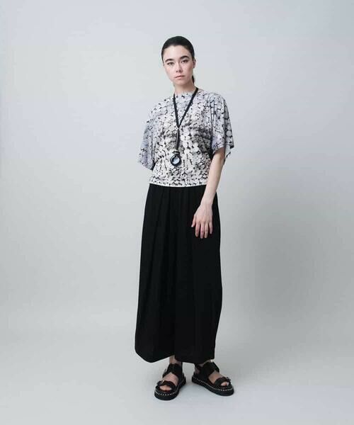 HIROKO KOSHINO / ヒロココシノ カットソー | ドット柄ジャージーカットソー/日本製/洗える | 詳細9