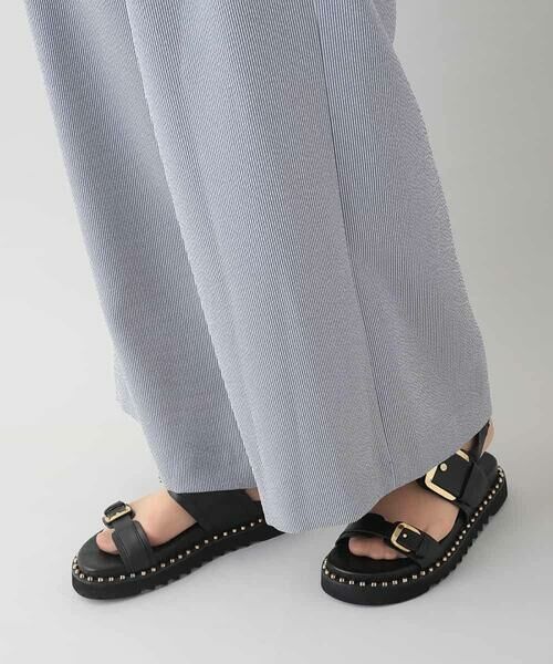 HIROKO KOSHINO / ヒロココシノ その他パンツ | ストライプサッカーワイドパンツ/日本製 | 詳細6