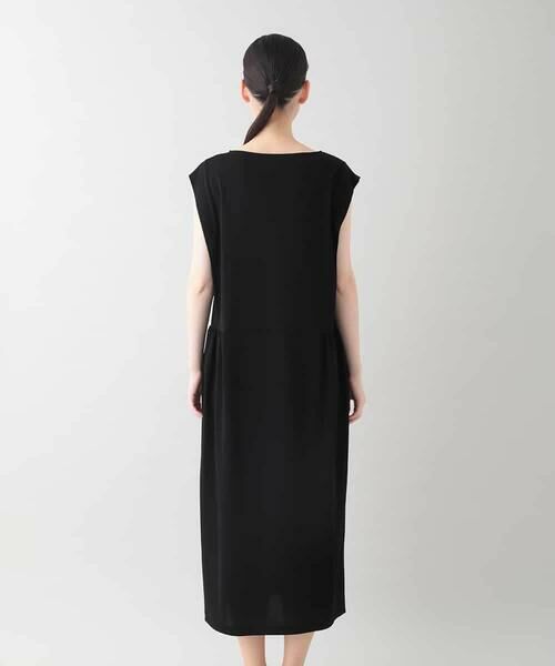 HIROKO KOSHINO / ヒロココシノ ロング・マキシ丈ワンピース | ラップギャザーワンピース/日本製/洗える | 詳細3