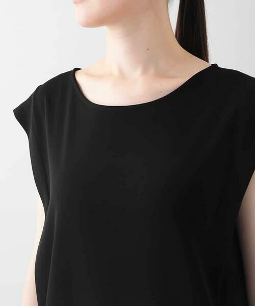 HIROKO KOSHINO / ヒロココシノ ロング・マキシ丈ワンピース | ラップギャザーワンピース/日本製/洗える | 詳細4