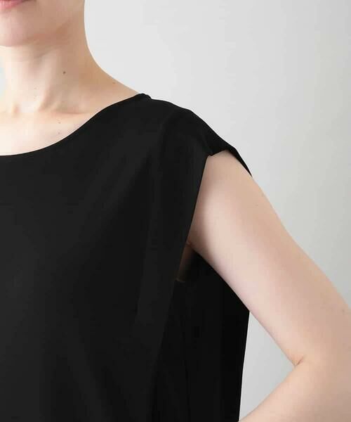 HIROKO KOSHINO / ヒロココシノ ロング・マキシ丈ワンピース | ラップギャザーワンピース/日本製/洗える | 詳細6