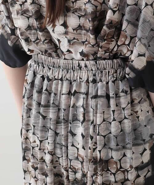 HIROKO KOSHINO / ヒロココシノ その他パンツ | ドット柄ジャージーサルエルパンツ/日本製/洗える | 詳細4