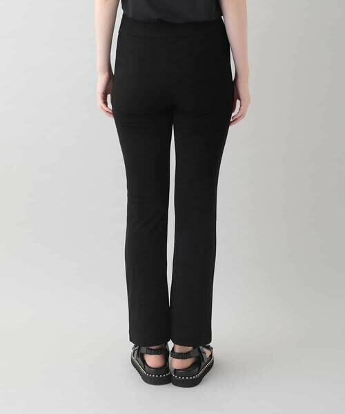 HIROKO KOSHINO / ヒロココシノ チノ・ワークパンツ | スリットヘムストレートパンツ/日本製/洗える | 詳細2