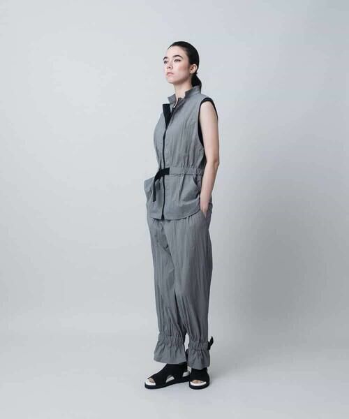 HIROKO KOSHINO / ヒロココシノ ベスト | ギンガムチェックベスト/洗える | 詳細12