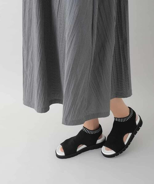 HIROKO KOSHINO / ヒロココシノ ロング・マキシ丈ワンピース | ギンガムチェックデザインワンピース/洗える | 詳細11