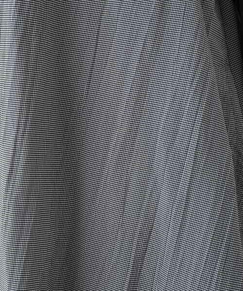 HIROKO KOSHINO / ヒロココシノ ロング・マキシ丈ワンピース | ギンガムチェックデザインワンピース/洗える | 詳細12