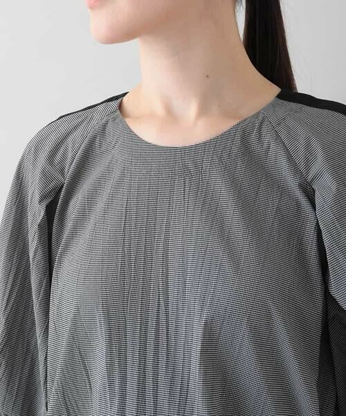 HIROKO KOSHINO / ヒロココシノ ロング・マキシ丈ワンピース | ギンガムチェックデザインワンピース/洗える | 詳細6