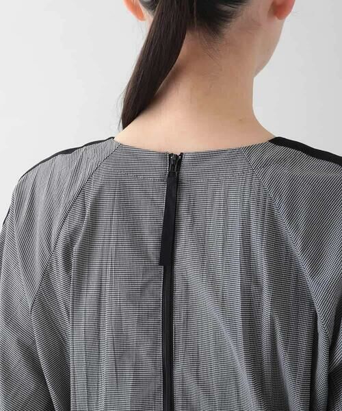 HIROKO KOSHINO / ヒロココシノ ロング・マキシ丈ワンピース | ギンガムチェックデザインワンピース/洗える | 詳細7