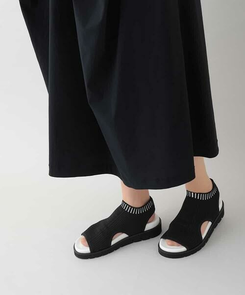 HIROKO KOSHINO / ヒロココシノ ロング・マキシ丈スカート | カーブ切り替えボリュームスカート/洗える | 詳細6