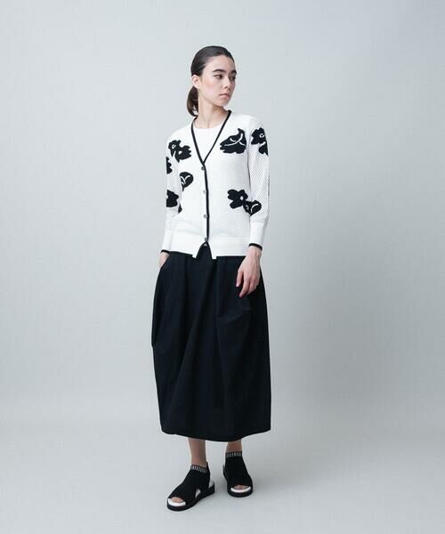 HIROKO KOSHINO / ヒロココシノ ロング・マキシ丈スカート | カーブ切り替えボリュームスカート/洗える | 詳細8