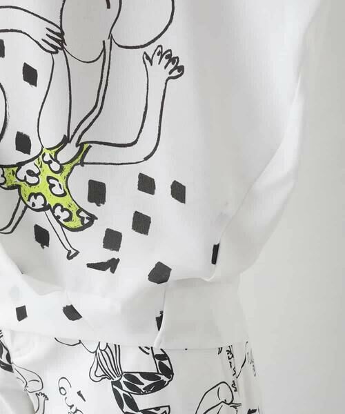 HIROKO KOSHINO / ヒロココシノ カットソー | イラストプリントカットソーブラウス/日本製/洗える | 詳細6
