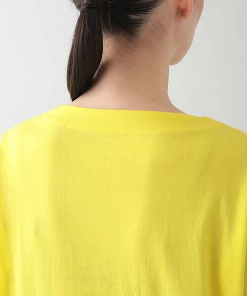 HIROKO KOSHINO / ヒロココシノ カットソー | ラメプリントデザインカットソー /日本製/洗える | 詳細4