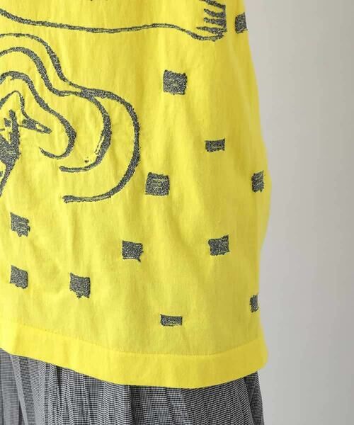 HIROKO KOSHINO / ヒロココシノ カットソー | ラメプリントデザインカットソー /日本製/洗える | 詳細6