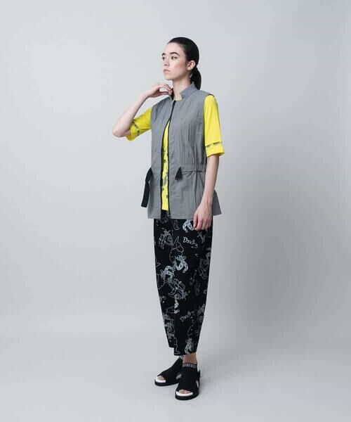 HIROKO KOSHINO / ヒロココシノ カットソー | ラメプリントデザインカットソー /日本製/洗える | 詳細8