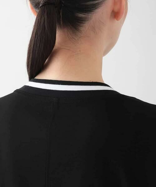 HIROKO KOSHINO / ヒロココシノ カットソー | 配色リブ切り替えツイストカットソー /日本製/洗える | 詳細4