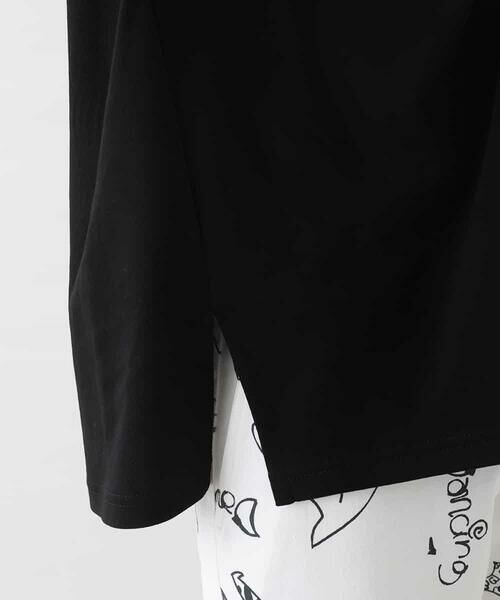 HIROKO KOSHINO / ヒロココシノ カットソー | 配色リブ切り替えツイストカットソー /日本製/洗える | 詳細6