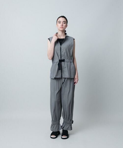 HIROKO KOSHINO / ヒロココシノ チノ・ワークパンツ | ギンガムチェックデザインパンツ/洗える | 詳細11