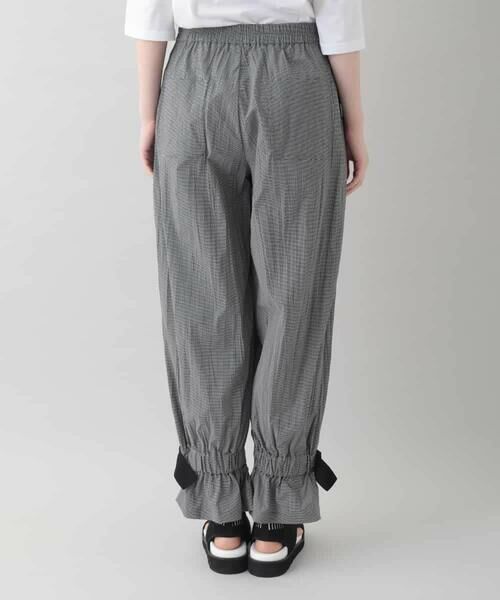 HIROKO KOSHINO / ヒロココシノ チノ・ワークパンツ | ギンガムチェックデザインパンツ/洗える | 詳細2