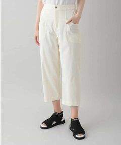 HIROKO KOSHINO / ヒロココシノ ショート・ハーフ・半端丈パンツ | カーブ切り替えクロップドパンツ/洗える