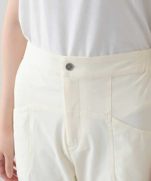 HIROKO KOSHINO / ヒロココシノ ショート・ハーフ・半端丈パンツ | カーブ切り替えクロップドパンツ/洗える | 詳細3