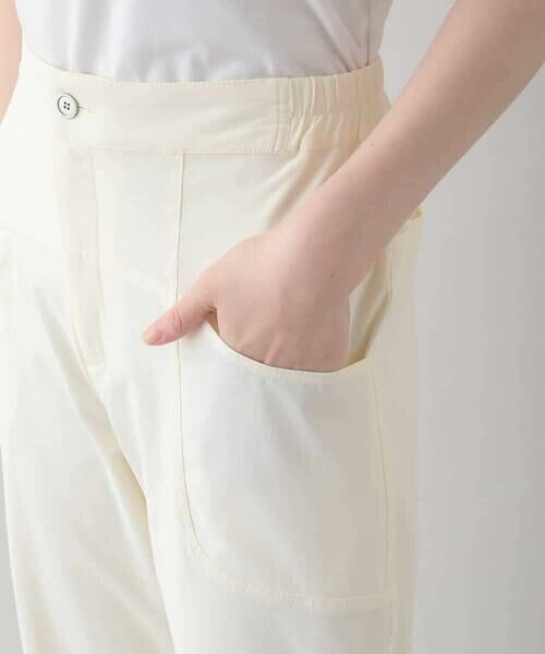 HIROKO KOSHINO / ヒロココシノ ショート・ハーフ・半端丈パンツ | カーブ切り替えクロップドパンツ/洗える | 詳細4