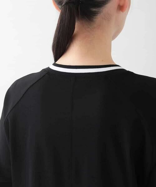 HIROKO KOSHINO / ヒロココシノ ロング・マキシ丈ワンピース | 配色リブツイストデザインワンピース/日本製/洗える | 詳細5