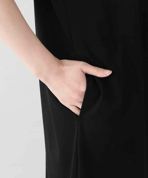 HIROKO KOSHINO / ヒロココシノ ロング・マキシ丈ワンピース | 配色リブツイストデザインワンピース/日本製/洗える | 詳細7