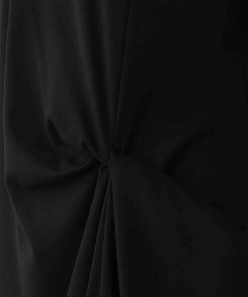 HIROKO KOSHINO / ヒロココシノ ロング・マキシ丈ワンピース | 配色リブツイストデザインワンピース/日本製/洗える | 詳細9