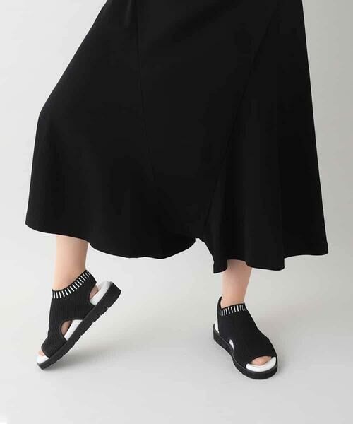 HIROKO KOSHINO / ヒロココシノ その他パンツ | ドレープサルエルパンツ/日本製/洗える | 詳細8