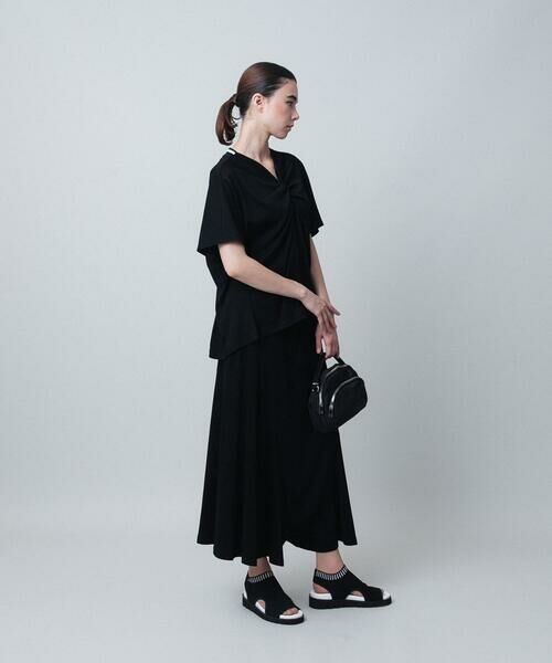 HIROKO KOSHINO / ヒロココシノ その他パンツ | ドレープサルエルパンツ/日本製/洗える | 詳細9