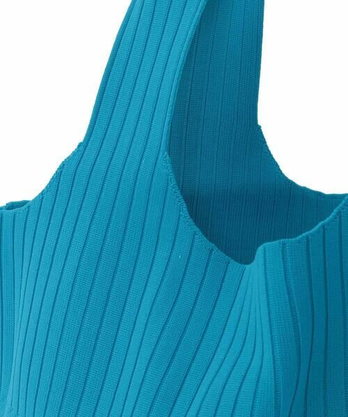 HIROKO KOSHINO / ヒロココシノ トートバッグ | ロゴアップリケニットトートバッグ | 詳細4