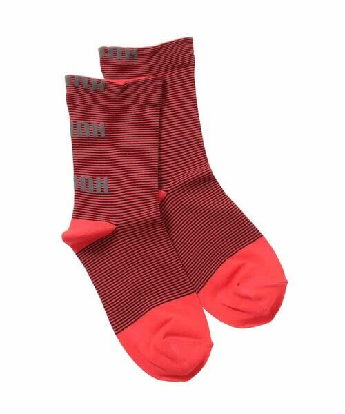 HIROKO KOSHINO / ヒロココシノ その他小物 | ボーダーロゴジャカードソックス/日本製/洗濯機で洗える | 詳細1