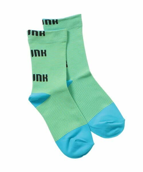 HIROKO KOSHINO / ヒロココシノ その他小物 | ボーダーロゴジャカードソックス/日本製/洗濯機で洗える | 詳細2