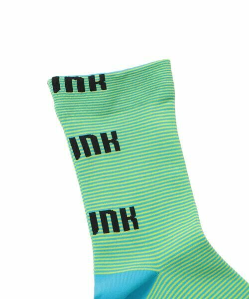 HIROKO KOSHINO / ヒロココシノ その他小物 | ボーダーロゴジャカードソックス/日本製/洗濯機で洗える | 詳細5