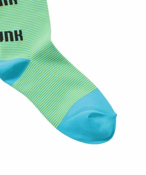 HIROKO KOSHINO / ヒロココシノ その他小物 | ボーダーロゴジャカードソックス/日本製/洗濯機で洗える | 詳細7