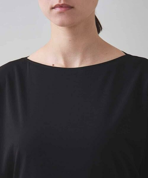 HIROKO KOSHINO / ヒロココシノ ロング・マキシ丈ワンピース | 線画プリント切り替えデザインワンピース/日本製 | 詳細3