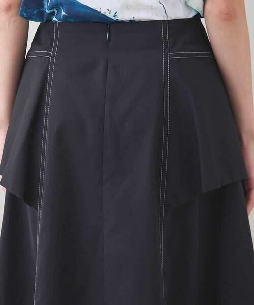 HIROKO KOSHINO / ヒロココシノ ロング・マキシ丈スカート | 立体タックデザインフレアスカート/洗える | 詳細4