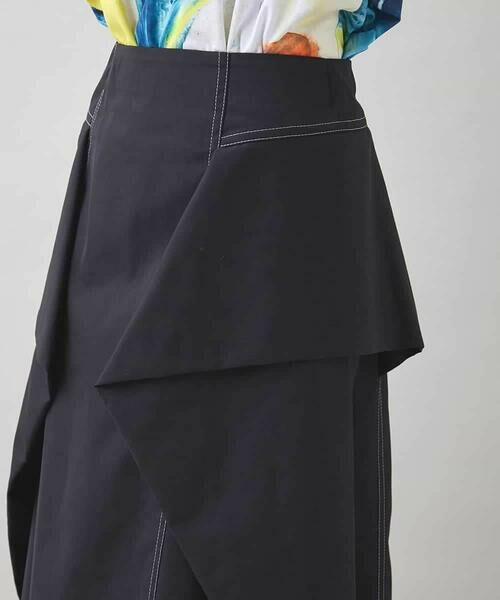 HIROKO KOSHINO / ヒロココシノ ロング・マキシ丈スカート | 立体タックデザインフレアスカート/洗える | 詳細5