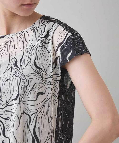 HIROKO KOSHINO / ヒロココシノ シャツ・ブラウス | スカーフレイヤードデザインブラウス/日本製/洗える | 詳細11