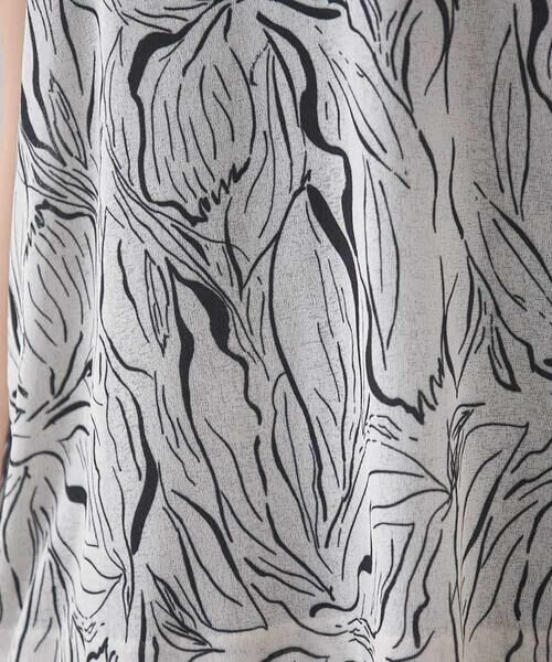 HIROKO KOSHINO / ヒロココシノ シャツ・ブラウス | スカーフレイヤードデザインブラウス/日本製/洗える | 詳細14