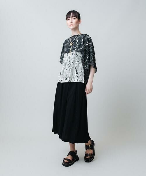 HIROKO KOSHINO / ヒロココシノ シャツ・ブラウス | スカーフレイヤードデザインブラウス/日本製/洗える | 詳細16
