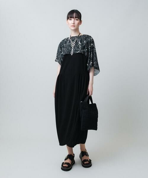 HIROKO KOSHINO / ヒロココシノ シャツ・ブラウス | スカーフレイヤードデザインブラウス/日本製/洗える | 詳細17