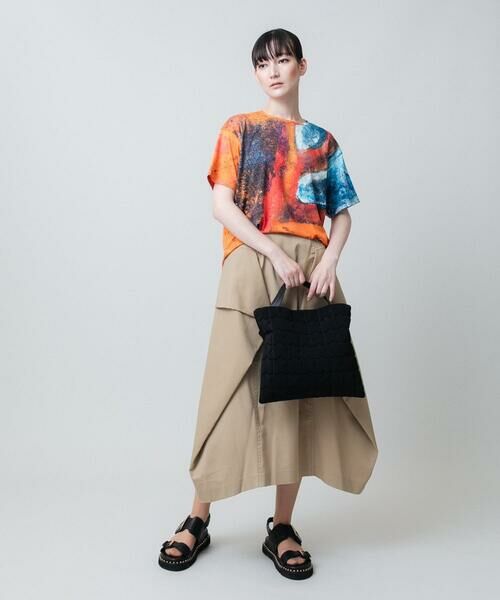 HIROKO KOSHINO / ヒロココシノ カットソー | 絵画プリントスムースカットソー/日本製/洗える | 詳細10