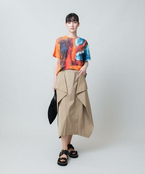 HIROKO KOSHINO / ヒロココシノ カットソー | 絵画プリントスムースカットソー/日本製/洗える | 詳細11