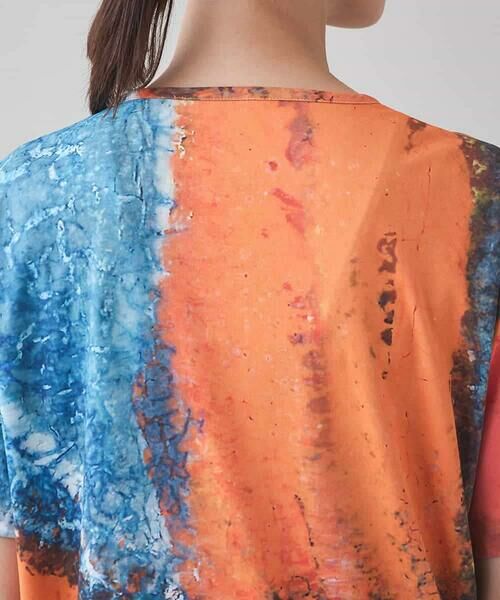 HIROKO KOSHINO / ヒロココシノ カットソー | 絵画プリントスムースカットソー/日本製/洗える | 詳細6