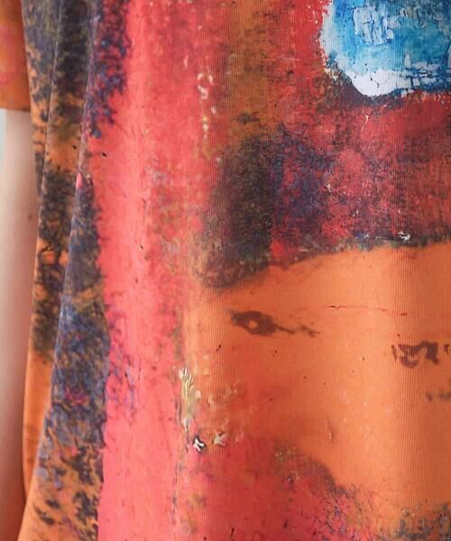 HIROKO KOSHINO / ヒロココシノ カットソー | 絵画プリントスムースカットソー/日本製/洗える | 詳細9