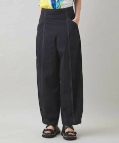 HIROKO KOSHINO / ヒロココシノ その他パンツ | 立体タックバレルパンツ/洗える