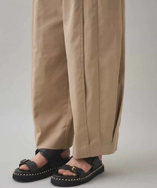 HIROKO KOSHINO / ヒロココシノ その他パンツ | 立体タックバレルパンツ/洗える | 詳細6